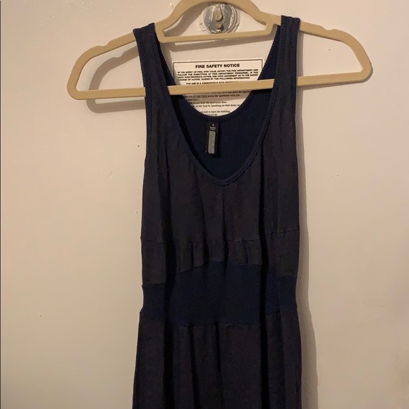 Inizio Dresses & Skirts - Inizio Blue linen dress size S